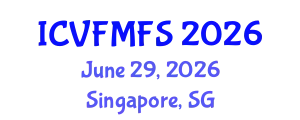 International Conference on Veterinary Forensic Medicine and Forensic Science (ICVFMFS) June 29, 2026 - Singapore, Singapore