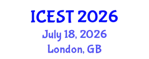 International Conference on Education and Smart Technology (ICEST) July 18, 2026 - London, United Kingdom