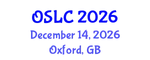 Oxford Symposium on Literature & Culture (OSLC) December 14, 2026 - Oxford, United Kingdom
