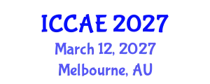 International Conference on Computer and Automation Engineering (ICCAE) March 12, 2027 - Melbourne, Australia