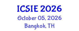International Conference on Science and Innovative Engineering (ICSIE) October 05, 2026 - Bangkok, Thailand