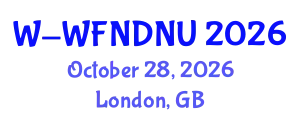 WNU - World Federation of Neurology Digital Neurology Updates October 28, 2026 - London, United Kingdom