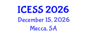 International conferences on Economics and Social Sciences (ICESS) December 15, 2026 - Mecca, Saudi Arabia