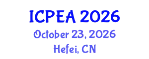 International Conference on Power and Energy Applications (ICPEA) October 23, 2026 - Hefei, China