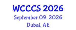 World Conference on Climate Change & Sustainability (WCCCS) September 09, 2026 - Dubai, United Arab Emirates