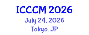 International Conference on Computer and Communications Management (ICCCM) July 24, 2026 - Tokyo, Japan