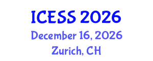 International conferences on Economics and Social Sciences (ICESS) December 16, 2026 - Zurich, Switzerland