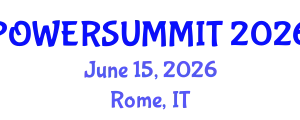International Experts Summit on Power and Energy Engineering (POWERSUMMIT) June 15, 2026 - Rome, Italy