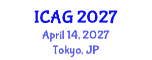 International Conference on Aging & Gerontology (ICAG) April 14, 2027 - Tokyo, Japan