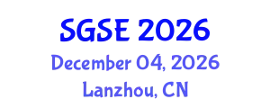 International Conference on Smart Grid and Sustainable Energy (SGSE) December 04, 2026 - Lanzhou, China