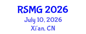 International Conference on Remote Sensing, Mapping and Geographic Information Systems (RSMG) July 10, 2026 - Xi'an, China