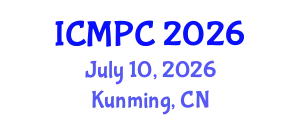 International Conference on Materials Physics and Composites (ICMPC) July 10, 2026 - Kunming, China