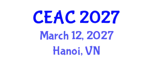 International Civil Engineering and Architecture Conference (CEAC) March 12, 2027 - Hanoi, Vietnam
