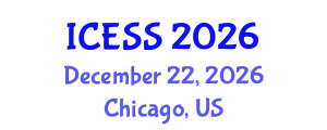 International conferences on Economics and Social Sciences (ICESS) December 22, 2026 - Chicago, United States
