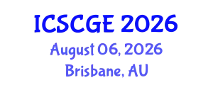 International Conference on Smart City and Green Energy (ICSCGE) August 06, 2026 - Brisbane, Australia