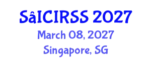 SoRes – International Conference on Interdisciplinary Research in Social Sciences March 08, 2027 - Singapore, Singapore