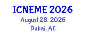 International conference on Nursing Ethics and Medical Ethics (ICNEME) August 28, 2026 - Dubai, United Arab Emirates