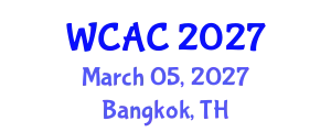 World Critical Care and Anesthesiology Conference (WCAC) March 05, 2027 - Bangkok, Thailand