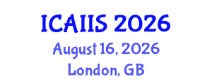 International Conference on Artificial Intelligence and Intelligent Systems (ICAIIS) August 16, 2026 - London, United Kingdom