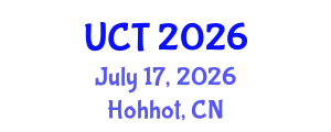 International Conference on Urban Construction and Transportation (UCT) July 17, 2026 - Hohhot, China