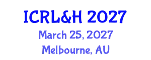 International Conference on Research in Life-Science & Healthcare March 25, 2027 - Melbourne, Australia