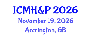 International Conference on Mental Health & Psychiatry November 19, 2026 - Accrington, United Kingdom