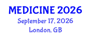 International Conference on Nanomedicine & Drug Delivery (MEDICINE) September 17, 2026 - London, United Kingdom