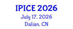 International Conference on Image Processing, Intelligent Control and Computer Engineering (IPICE) July 17, 2026 - Dalian, China