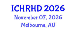 International Conference on Human Rights and Human Dignity (ICHRHD) November 07, 2026 - Melbourne, Australia