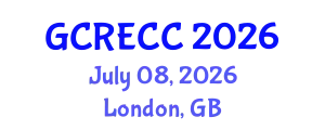 Global Conference on Renewable Energy and Climate Change (GCRECC) July 08, 2026 - London, United Kingdom
