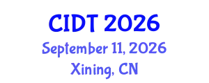 International Conference on Communication, Information and Digital Technologies (CIDT) September 11, 2026 - Xining, China