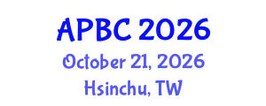 Asia Pacific Bioinformatics Conference (APBC) October 21, 2026 - Hsinchu, Taiwan