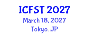 International Conference on Frontiers of Sensors Technologies (ICFST) March 18, 2027 - Tokyo, Japan