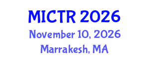 International Conference on Tourism Research (MICTR) November 10, 2026 - Marrakesh, Morocco