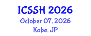 International Conference on Social Science and Humanities (ICSSH) October 07, 2026 - Kobe, Japan