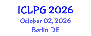 International Conference on Law, Policy and Governance (ICLPG) October 02, 2026 - Berlin, Germany