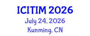 International Conference on Internet of Things and Intelligent Manufacturing July 24, 2026 - Kunming, China
