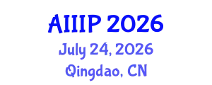 International Conference on Artificial Intelligence and Intelligent Information Processing (AIIIP) July 24, 2026 - Qingdao, China