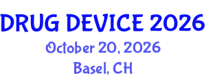Drug-Device Combination Products (DRUG DEVICE) October 20, 2026 - Basel, Switzerland