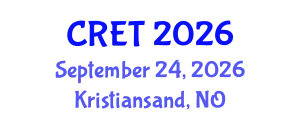 International Conference on Control, Robotics Engineering and Technology (CRET) September 24, 2026 - Kristiansand, Norway