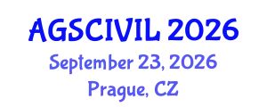 Global Summit on Civil, Structural, and Environmental Engineering (AGSCIVIL) September 23, 2026 - Prague, Czechia