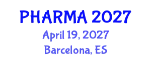 Pharma Meets AI (PHARMA) April 19, 2027 - Barcelona, Spain