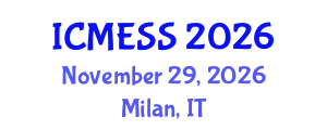 International Conference on Management, Economics & Social Science (ICMESS) November 29, 2026 - Milan, Italy