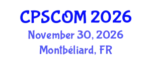 IEEE International Conference on Cyber, Physical and Social Computing (CPSCOM) November 30, 2026 - Montbéliard, France