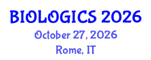 Stability & Shelf Life of Biologics (BIOLOGICS) October 27, 2026 - Rome, Italy