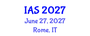 Industry Applications Society June 27, 2027 - Rome, Italy