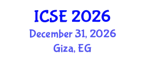 International Conference on Sports Engineering (ICSE) December 31, 2026 - Giza, Egypt