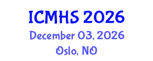 International Conference on Medical & Health Science (ICMHS) December 03, 2026 - Oslo, Norway