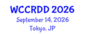 World Conference on Cancer Research and Novel Drug Development (WCCRDD) September 14, 2026 - Tokyo, Japan