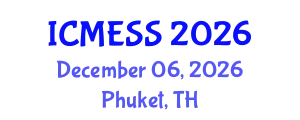 International Conference on Management, Economics & Social Science (ICMESS) December 06, 2026 - Phuket, Thailand